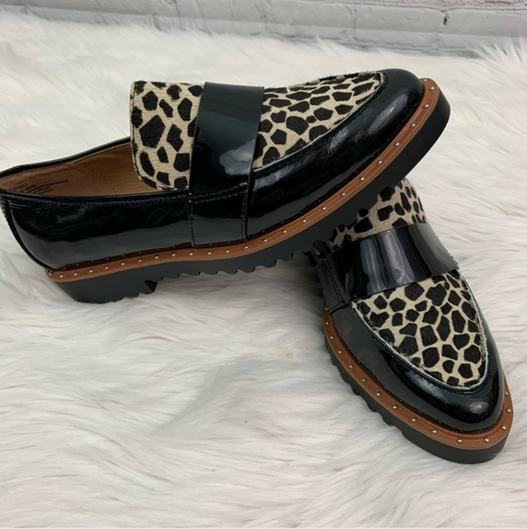 Halogen Shoes - Halogen Animal Print Calf Hair “Emily” Loafer